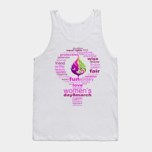 March 8th - IWD - Woman Empowerment Tank Top